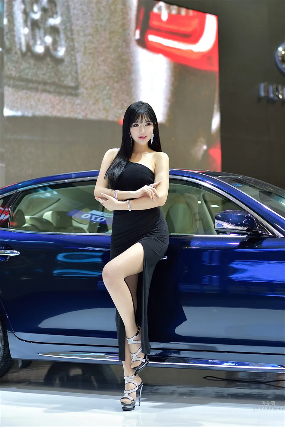 2015韓國國際車展氣質美女崔星河 15