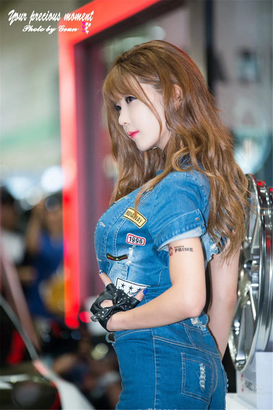 韓國人氣車模許允美首爾汽車沙龍寫真圖片 11