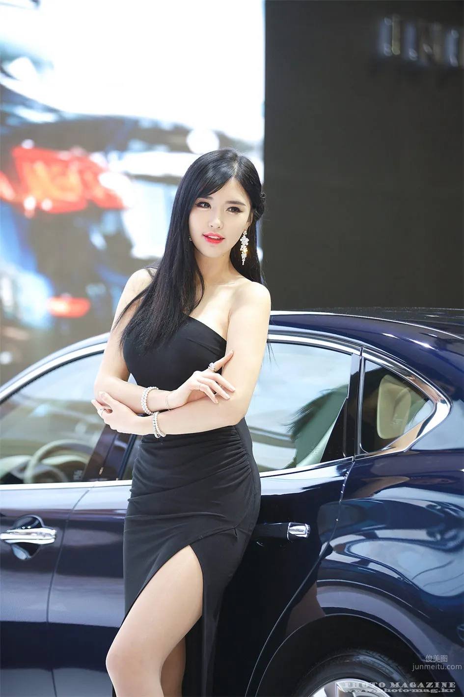 2015韓國國際車展氣質美女崔星河 21