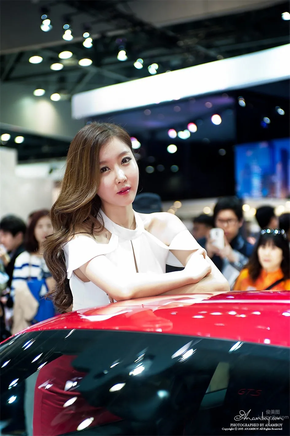 性感美女崔星雅2015韓國國際車展圖片 28