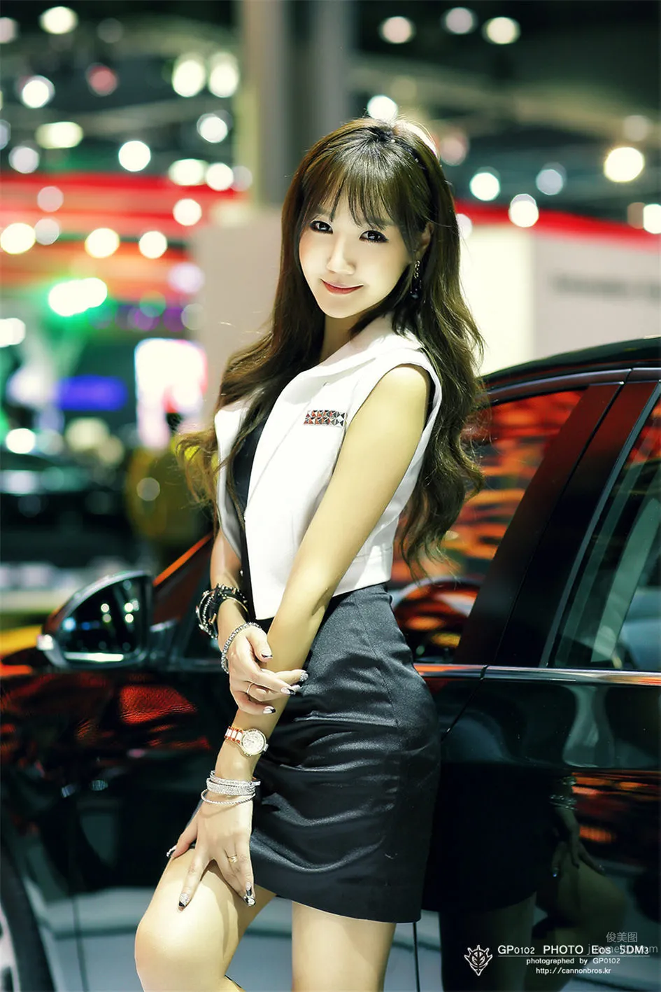 2015韓國車展 靓麗車模趙曹晁 46