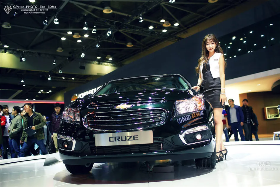 2015韓國車展 靓麗車模趙曹晁 53