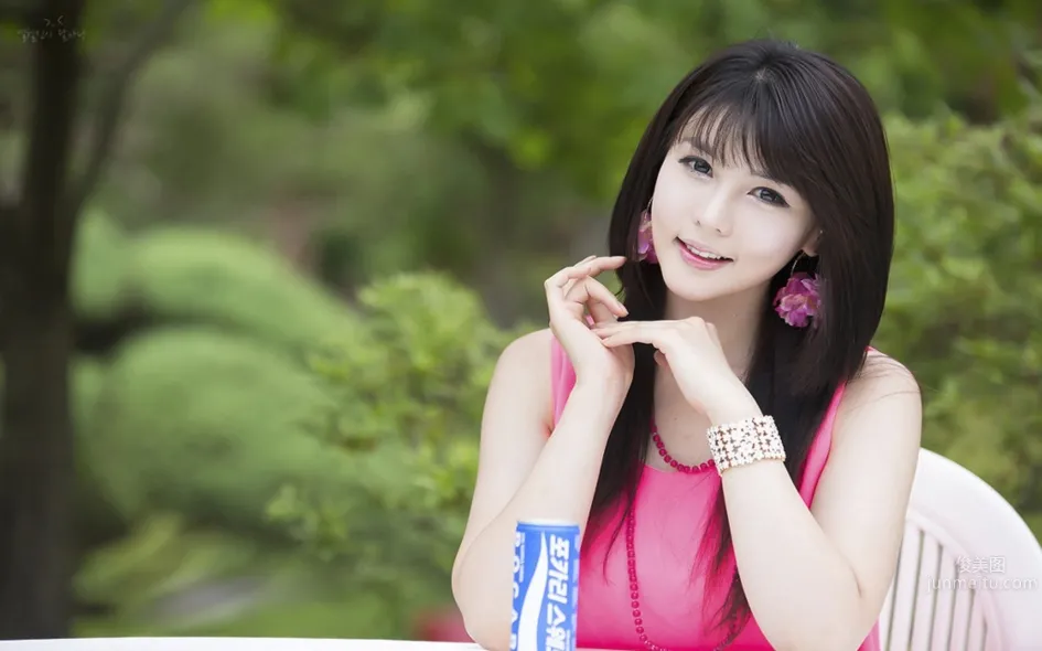 韓國清純美女李智友高清寫真 6
