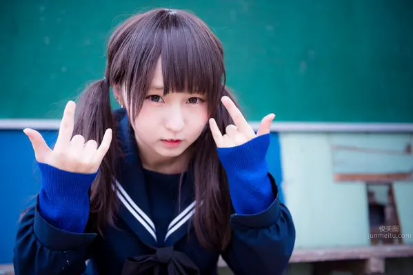 あんにゅい豆腐- 迷人的小恶魔系制服打扮超cute_14