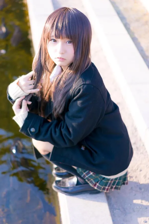 あんにゅい豆腐- 迷人的小恶魔系制服打扮超cute_30