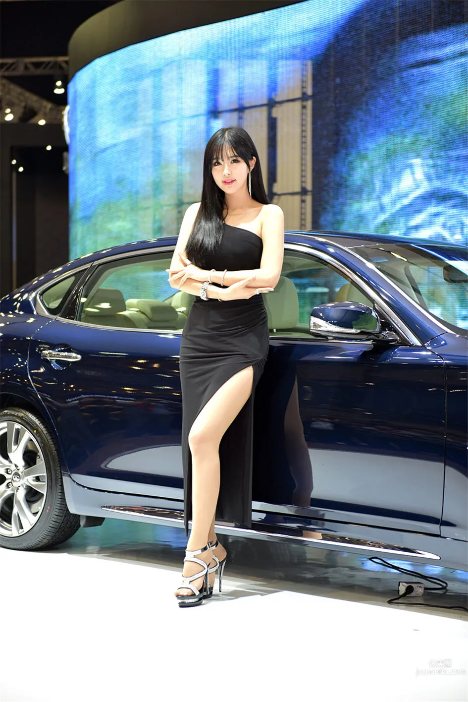 2015韓國國際車展氣質美女崔星河 43