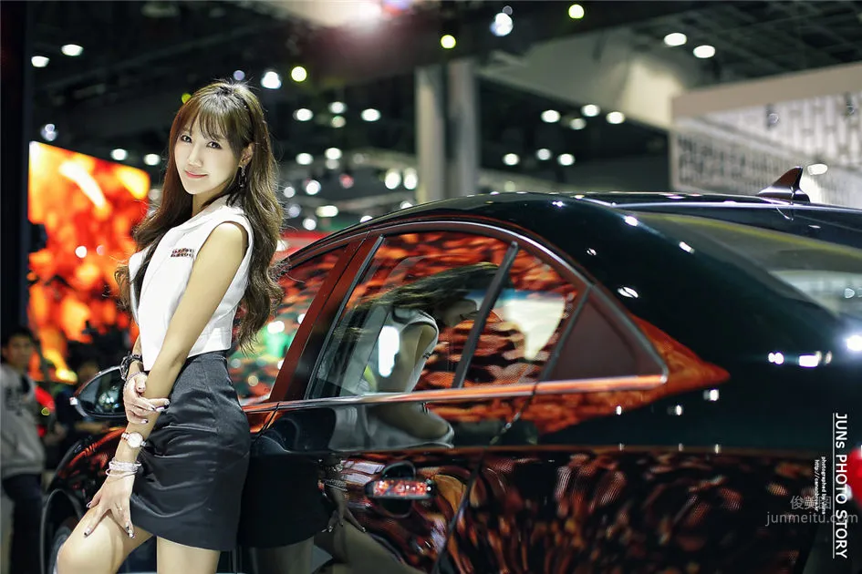 2015韓國車展 靓麗車模趙曹晁 13