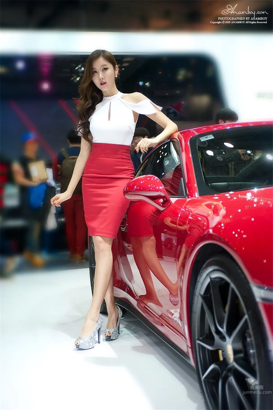 性感美女崔星雅2015韓國國際車展圖片 21