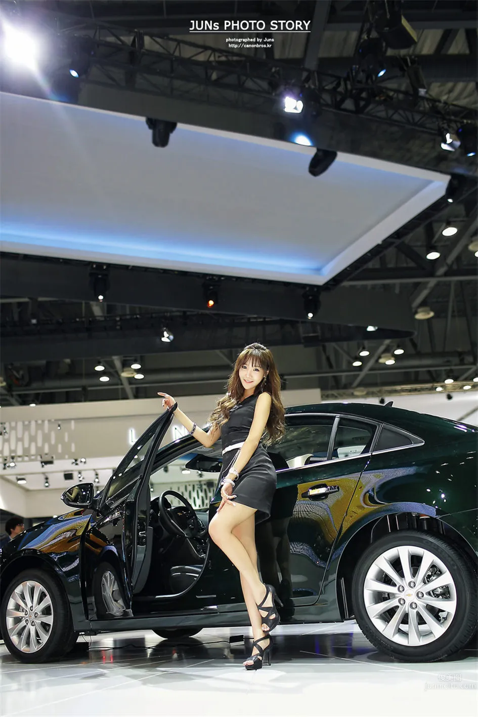 2015韓國車展 靓麗車模趙曹晁 2