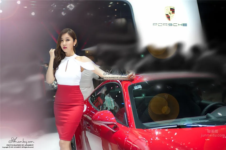 性感美女崔星雅2015韓國國際車展圖片 22