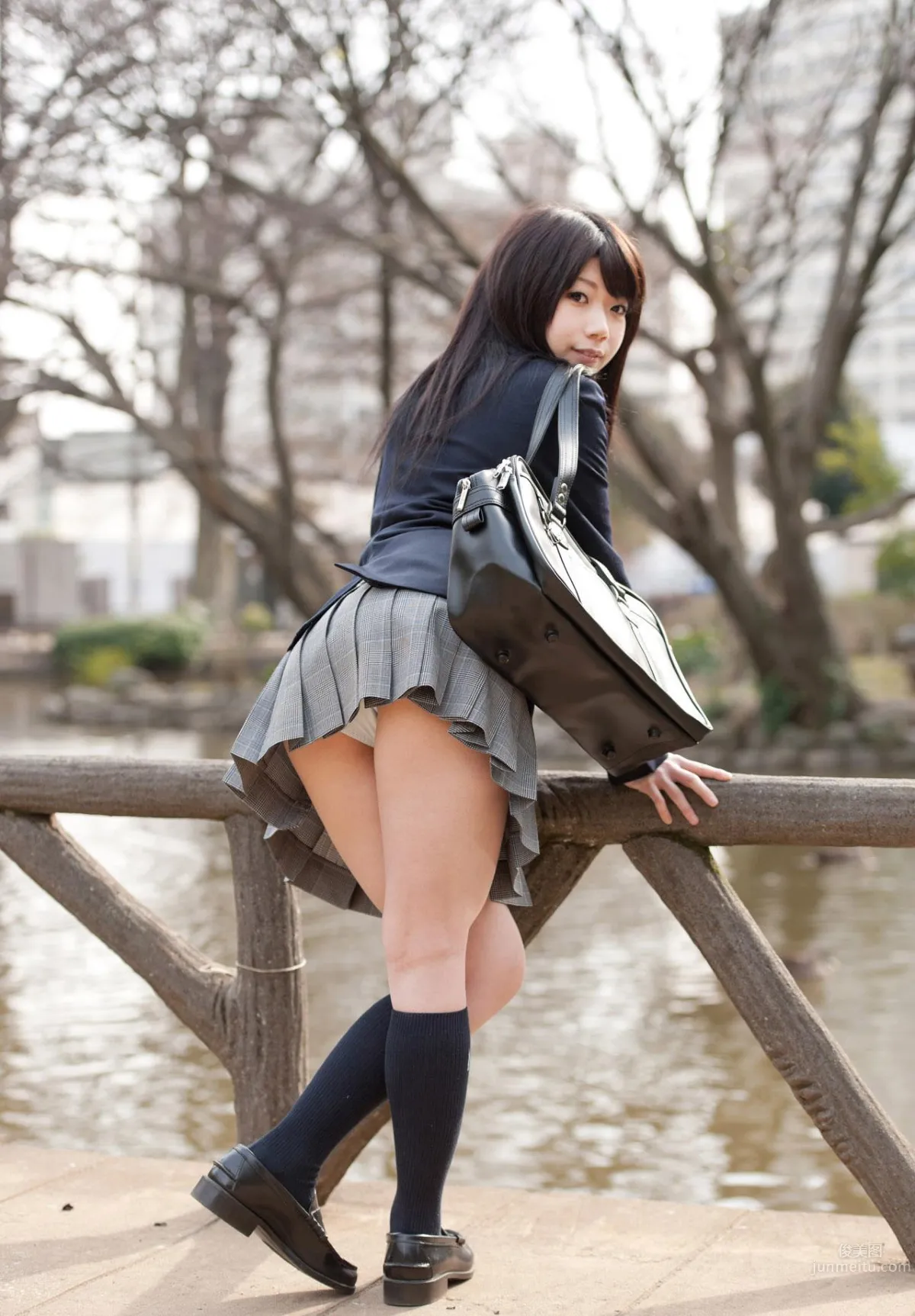 葵夏(葵なつ)- 清新養眼校服寫真 37