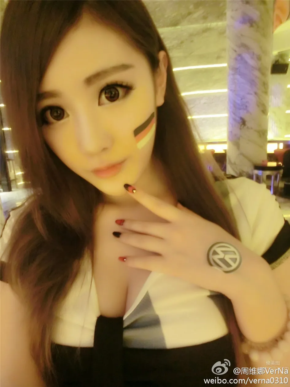 周維娜VerNa- ShowGirl微博自拍圖片 20