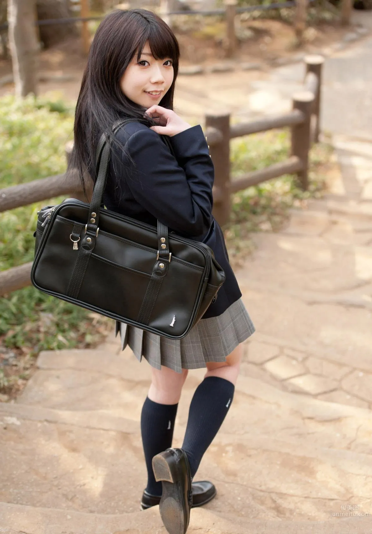 葵夏(葵なつ)- 清新養眼校服寫真 36