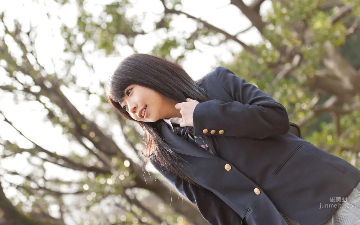 葵夏(葵なつ)- 清新養眼校服寫真 35