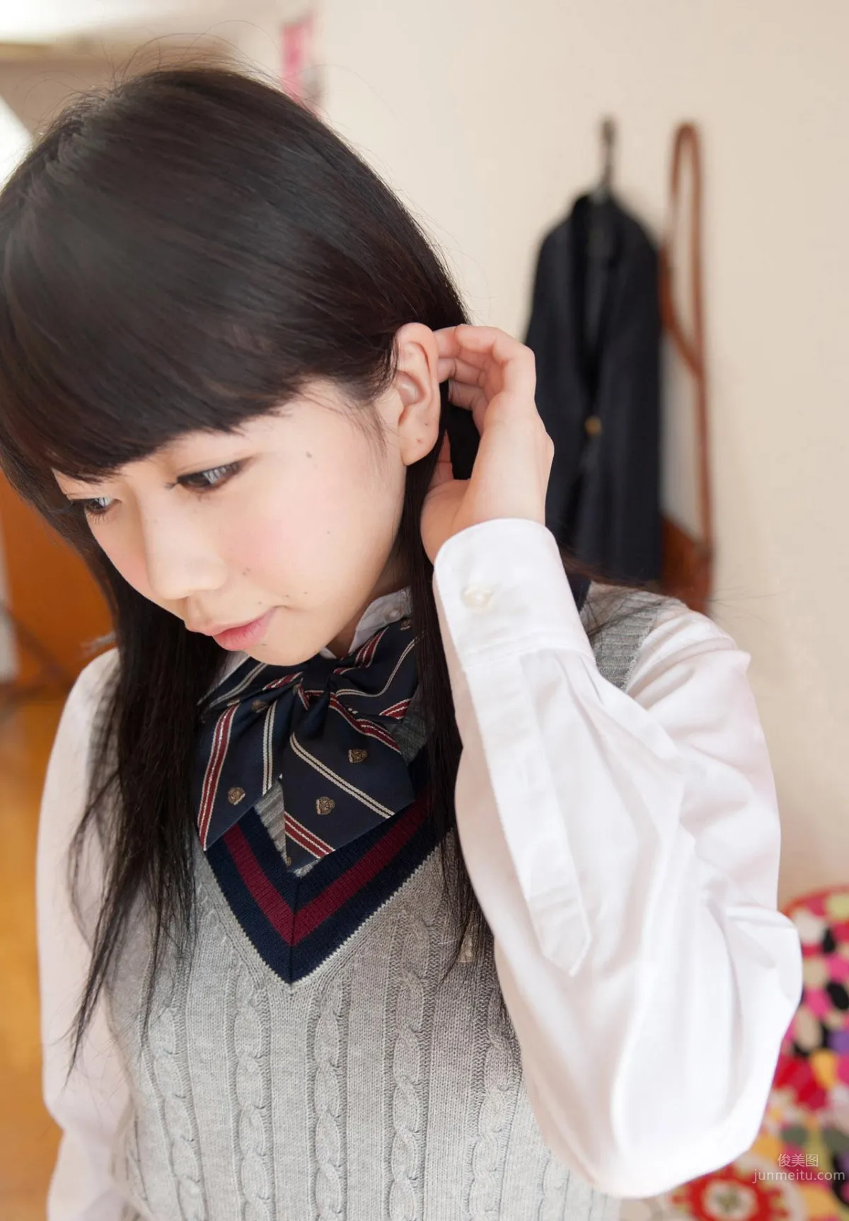 葵夏(葵なつ)- 清新养眼校服写真_8