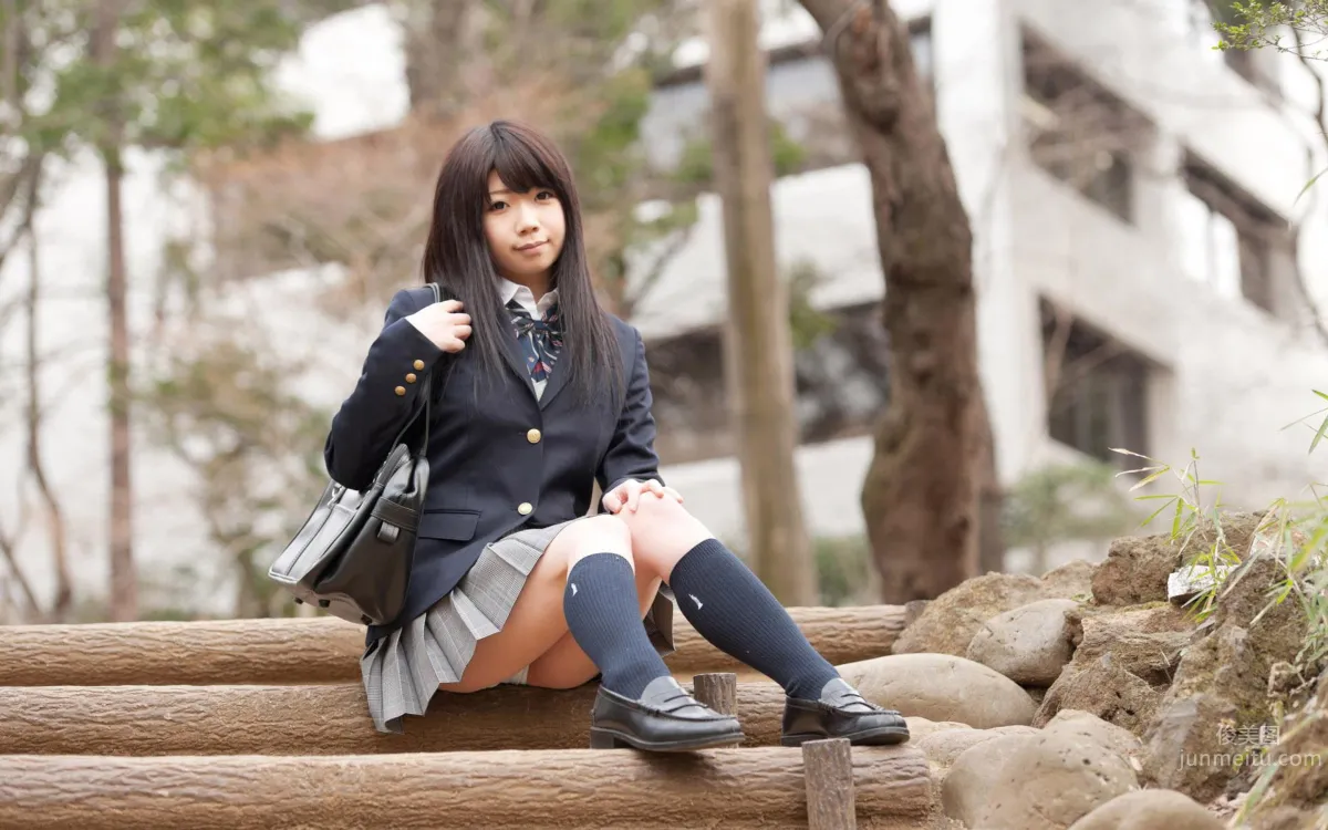 葵夏(葵なつ)- 清新養眼校服寫真 32