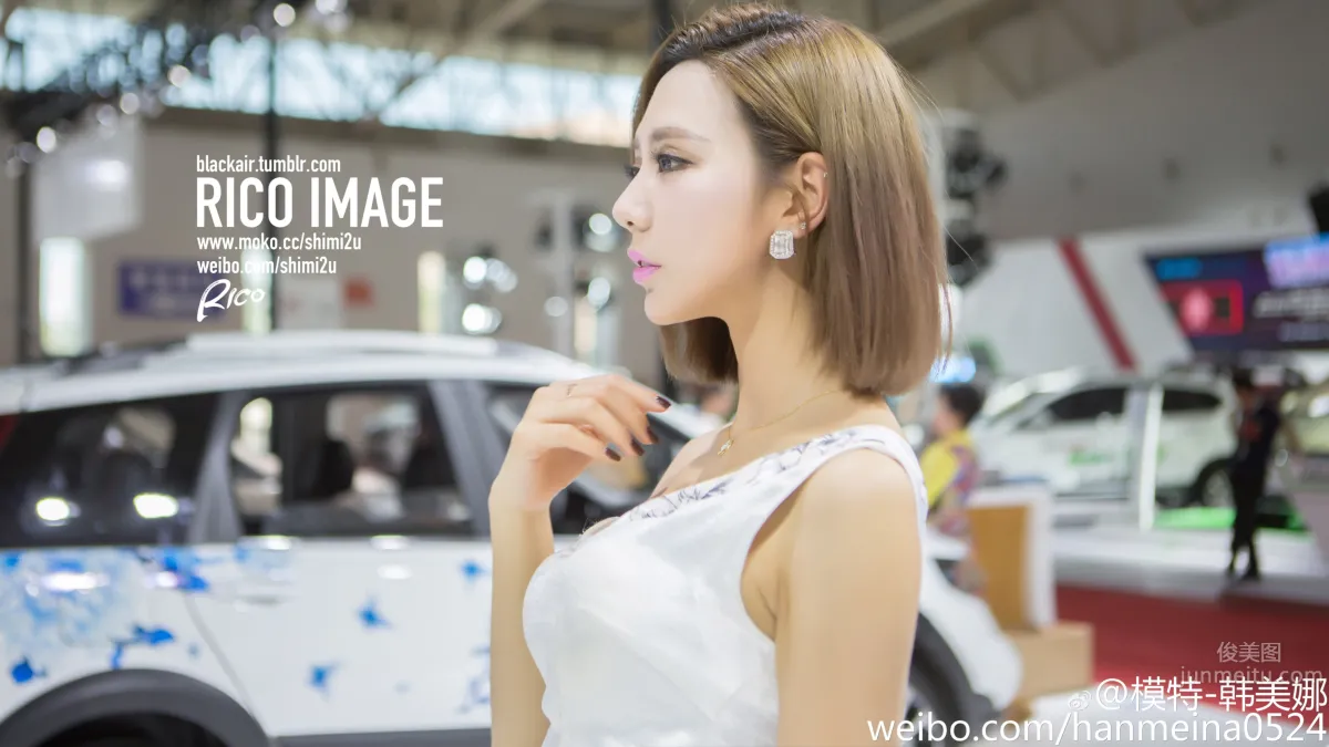 韓美娜- 一汽奧迪巡展簽約車模 3