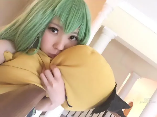 栖乃めりか- 人氣Coser開胸泳衣誘惑 1
