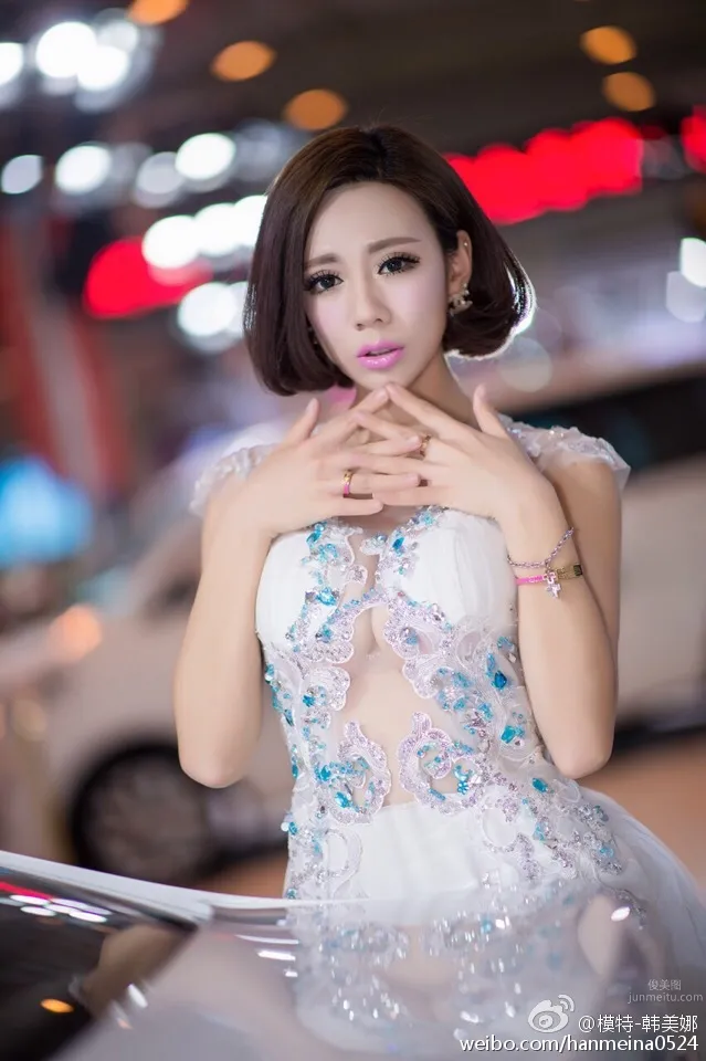 韓美娜- 一汽奧迪巡展簽約車模 21