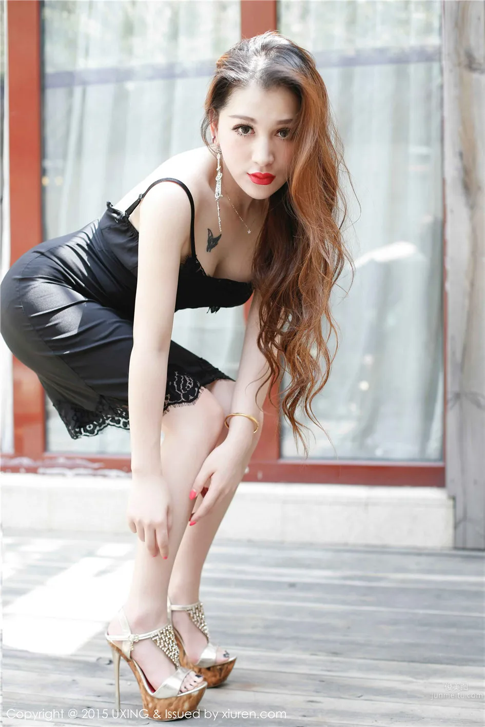沈璐Lulu- [UXING優星館] 2015.09.10 OL.019 46
