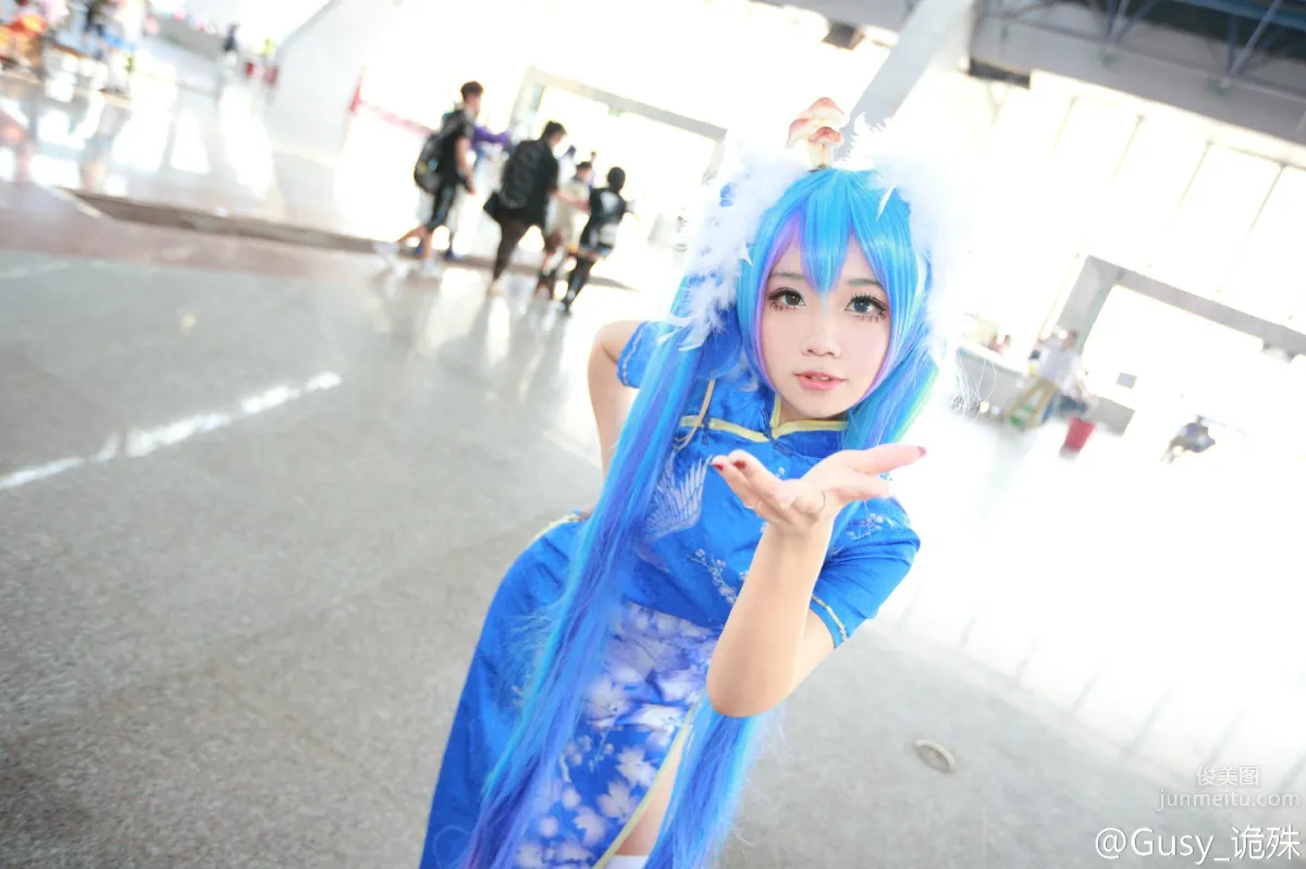 Gusy_詭殊- 超贊的蛇姬造型Coser 14