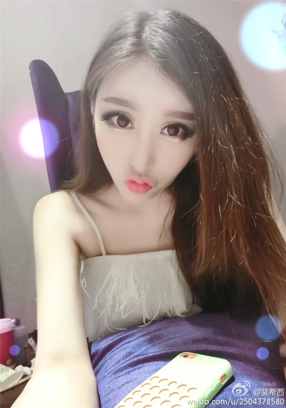 裴希西- 性感小美女酥胸自拍圖片 34