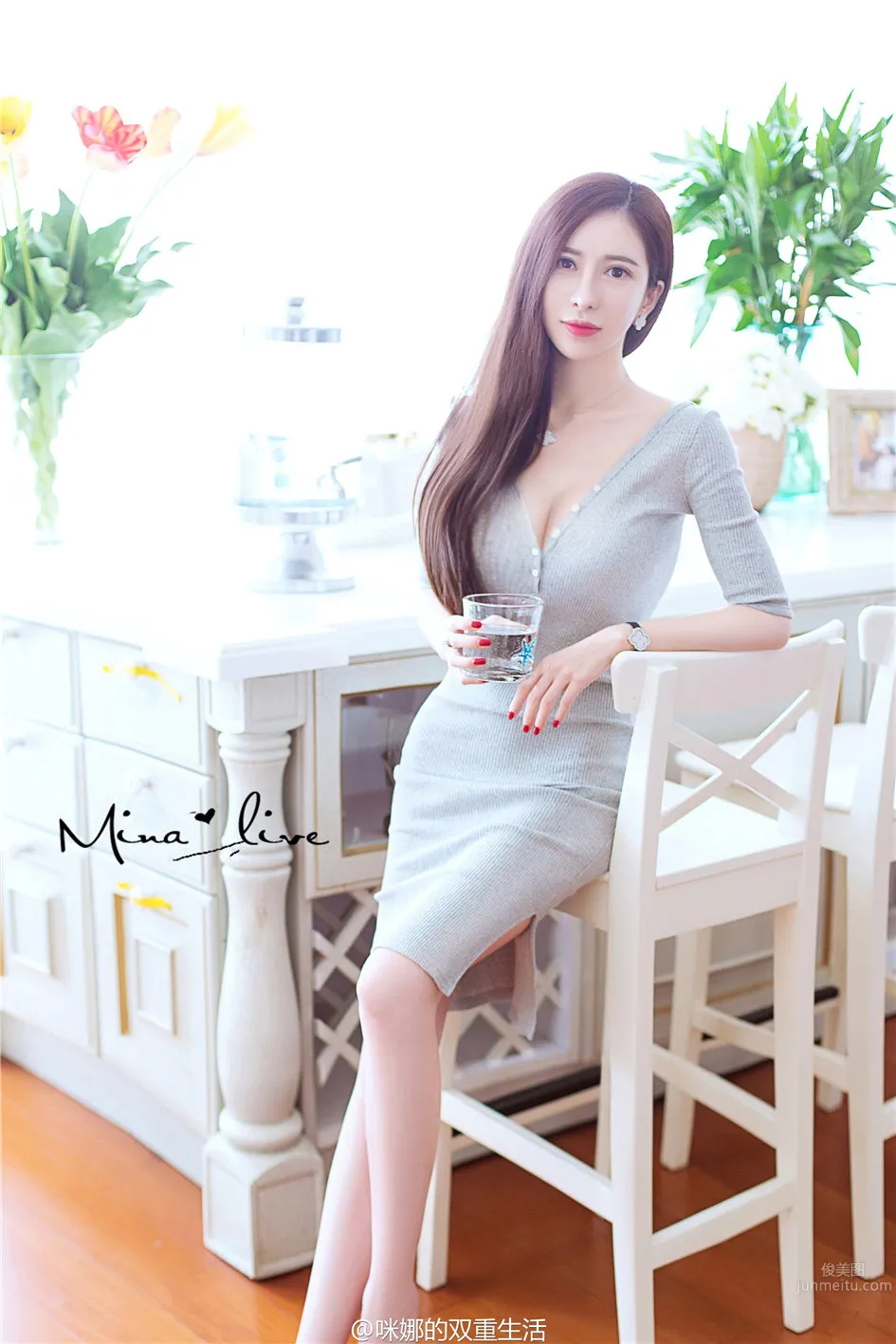 咪娜Mina- 氣質美女時尚潮流寫真 36