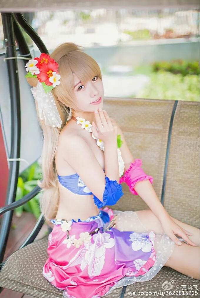 慕幽鳳- 开胸衣姬Cosplay_1