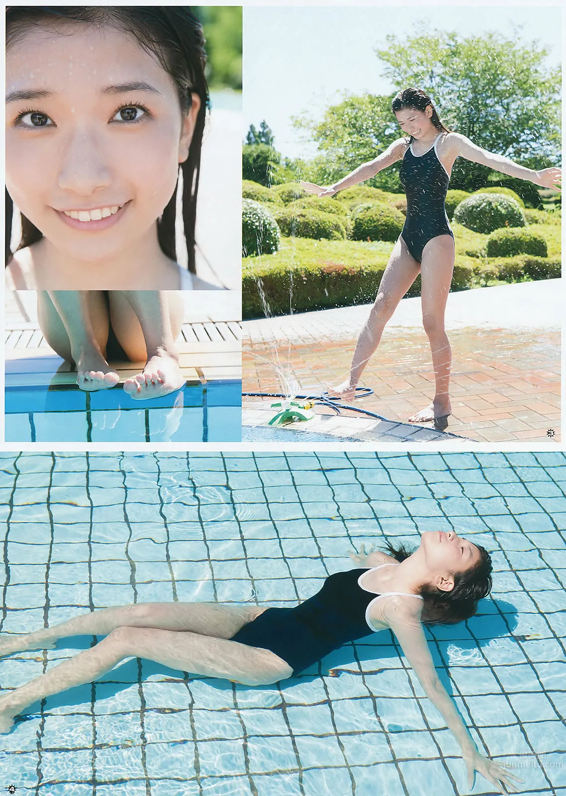 [Young Gangan] 2015 No.18-19 大場美奈 京佳 譜久村聖 夏江紘実 葉月ゆめ 森川彩香 33