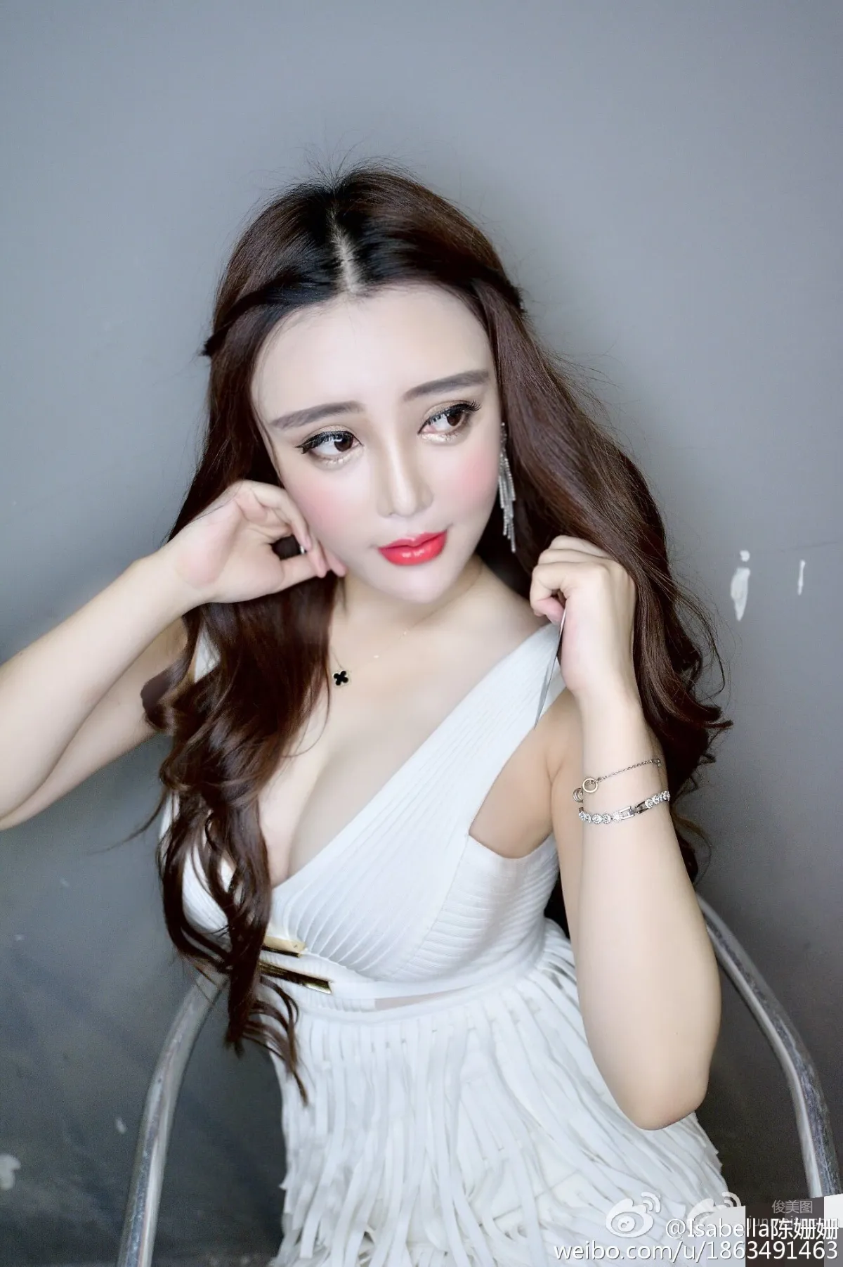 Isabella陳姗姗- 家居妩媚私房照 16