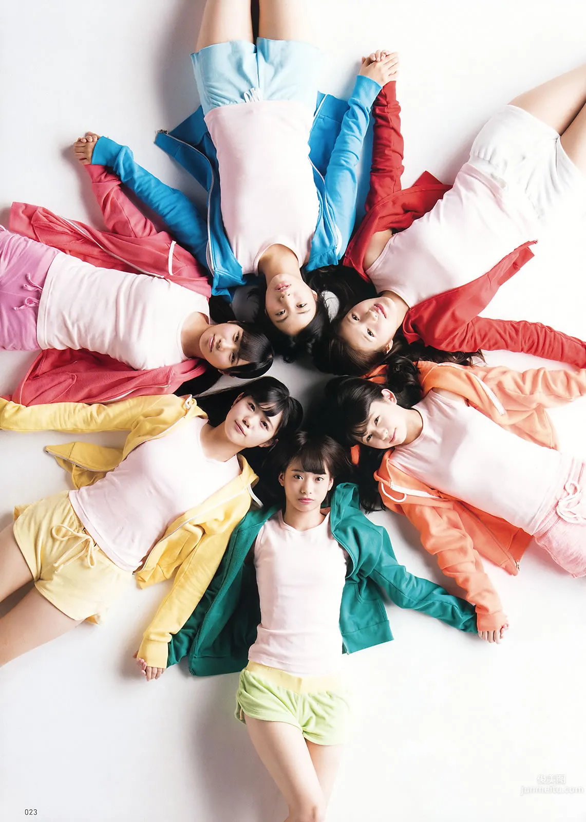 [Young Animal] 2015 No.20-21 福原遙 桜井えりな 兒玉遙 神志那結衣 HKT48 [45P] 45