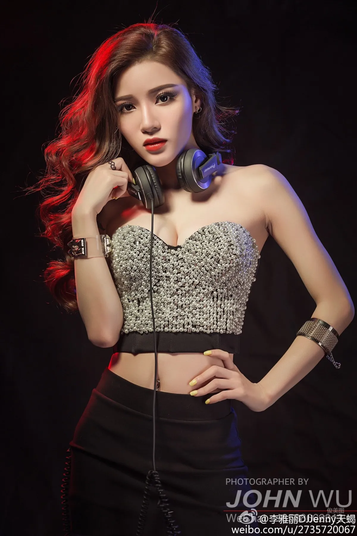 李雅麗DJJenny- 性感妩媚私房照 12
