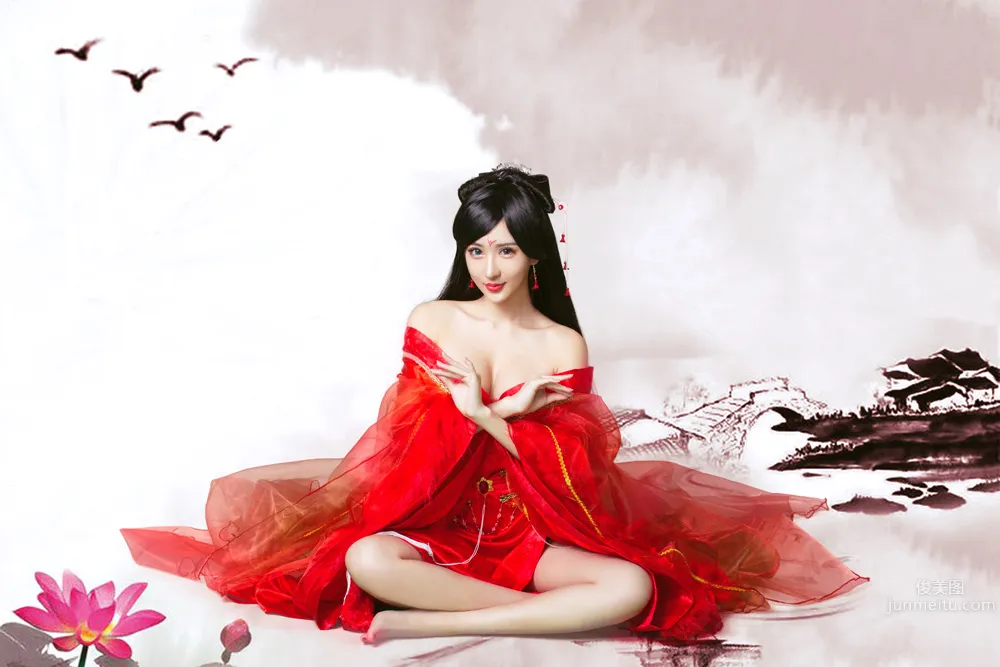 [Ugirls尤果網] 禦天神帝 封面女神～前篇 14