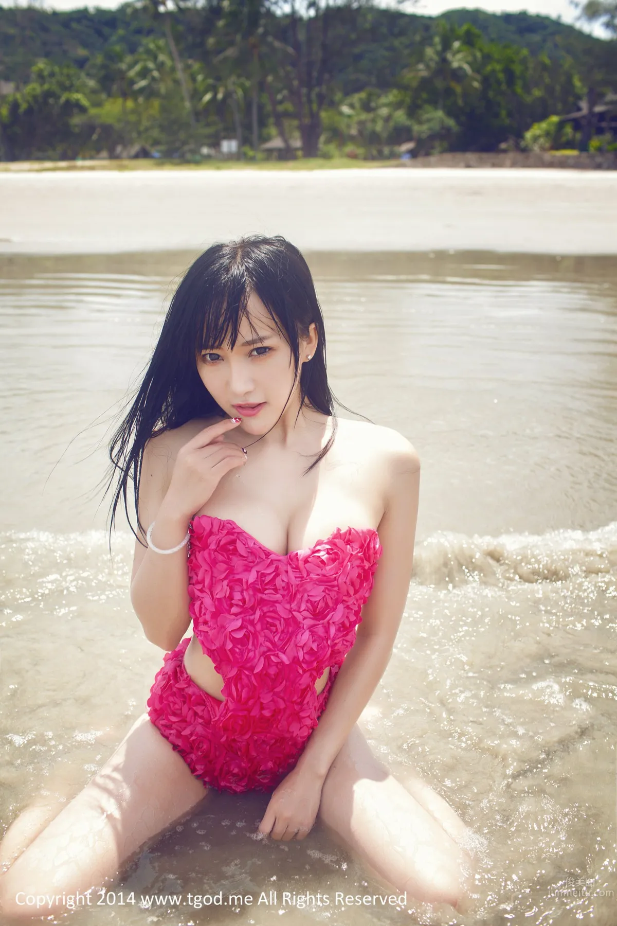 楊上萱- [TGOD推女神] 嬌豔的玫瑰 沙巴系列～ 10