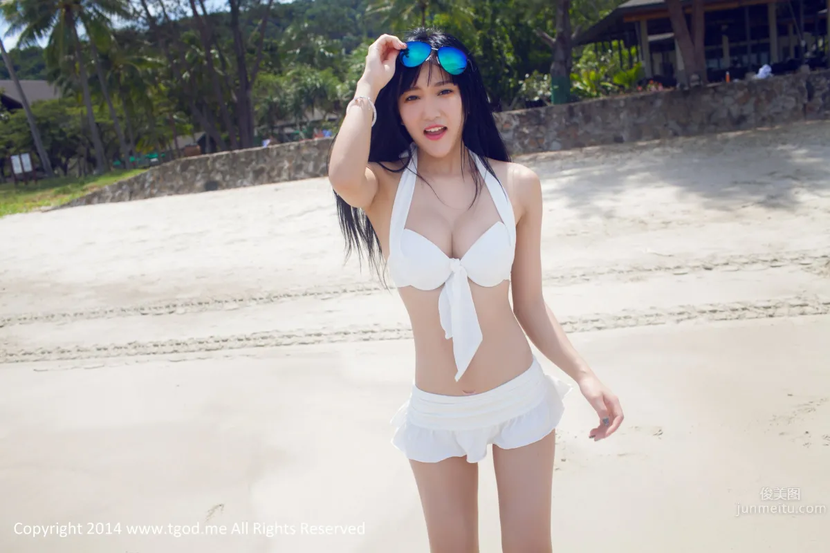 楊上萱- [TGOD推女神] 嬌豔的玫瑰 沙巴系列～ 43