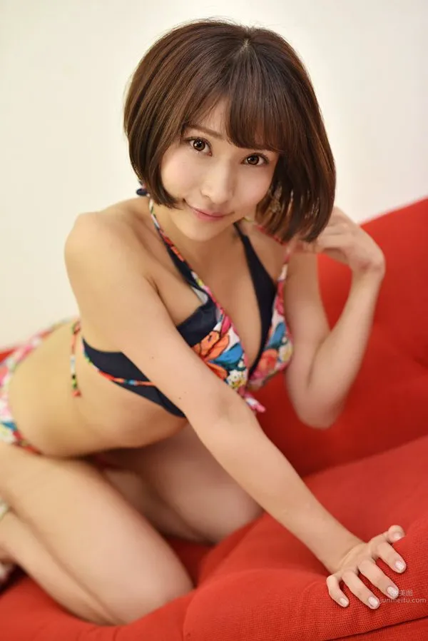桐生美希- 短發美人私房照 33