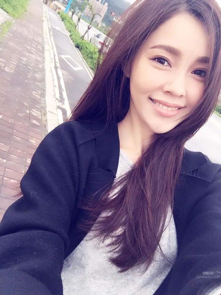 陳郁安YUAN- 美腿車模氣質出衆長腿吸睛 15