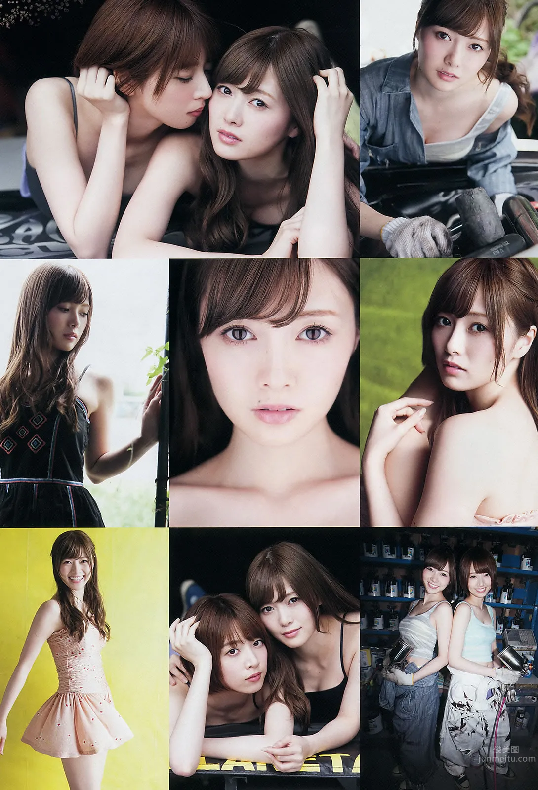 [Weekly Big Comic Spirits] 2015 No.29-31 私立恵比壽中學 浜崎香帆 森咲樹 橋本奈々未 白石麻衣 [22P] 8