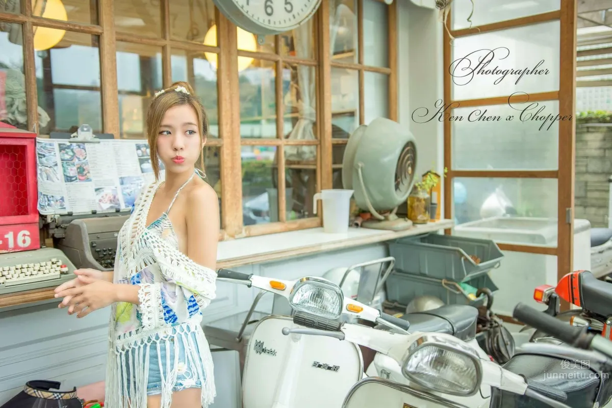 张宇婷- 人气美女沙滩比基尼合辑_48