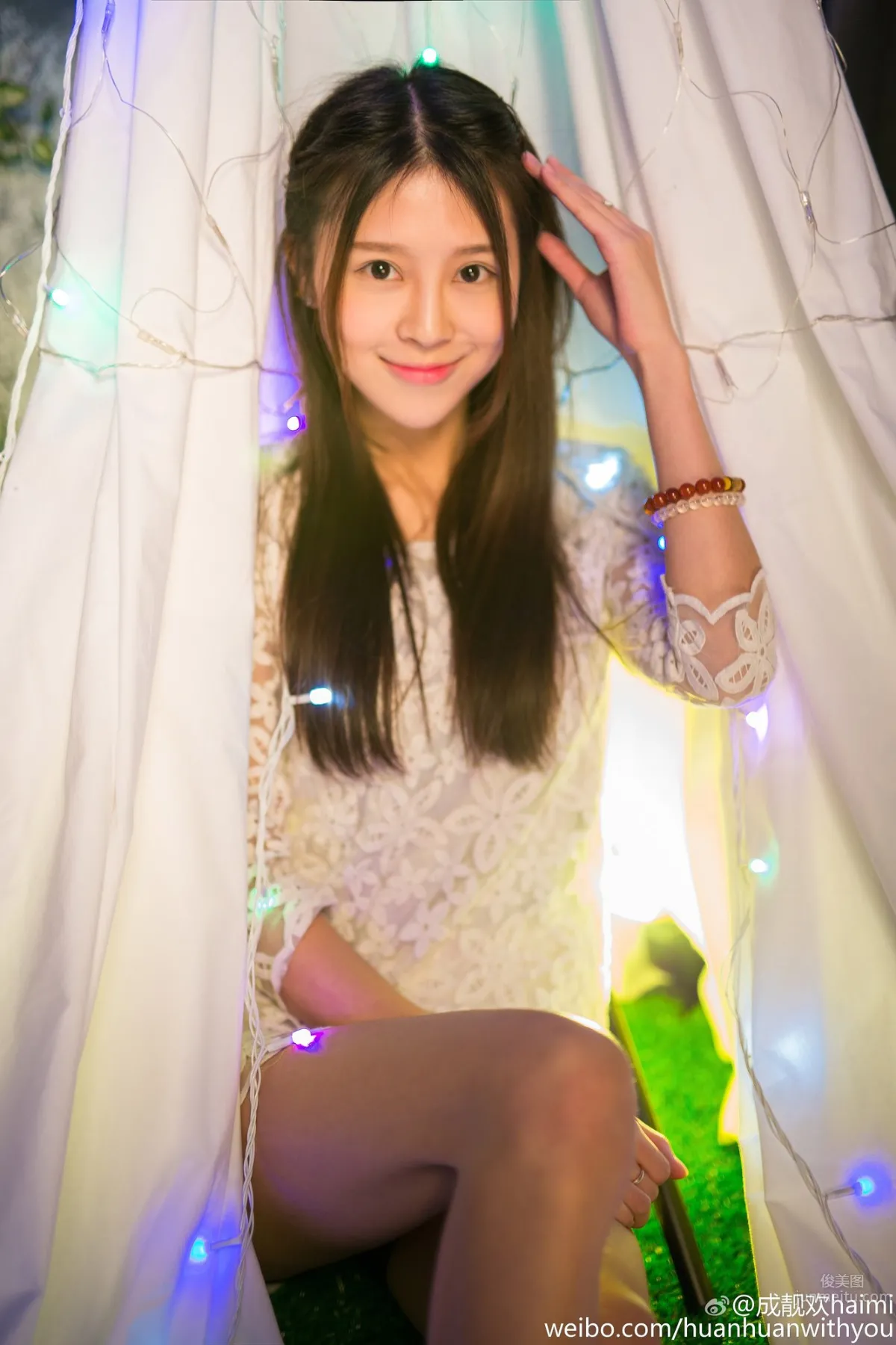 成靓欢Haimi- 清秀美人校花私房写真_19