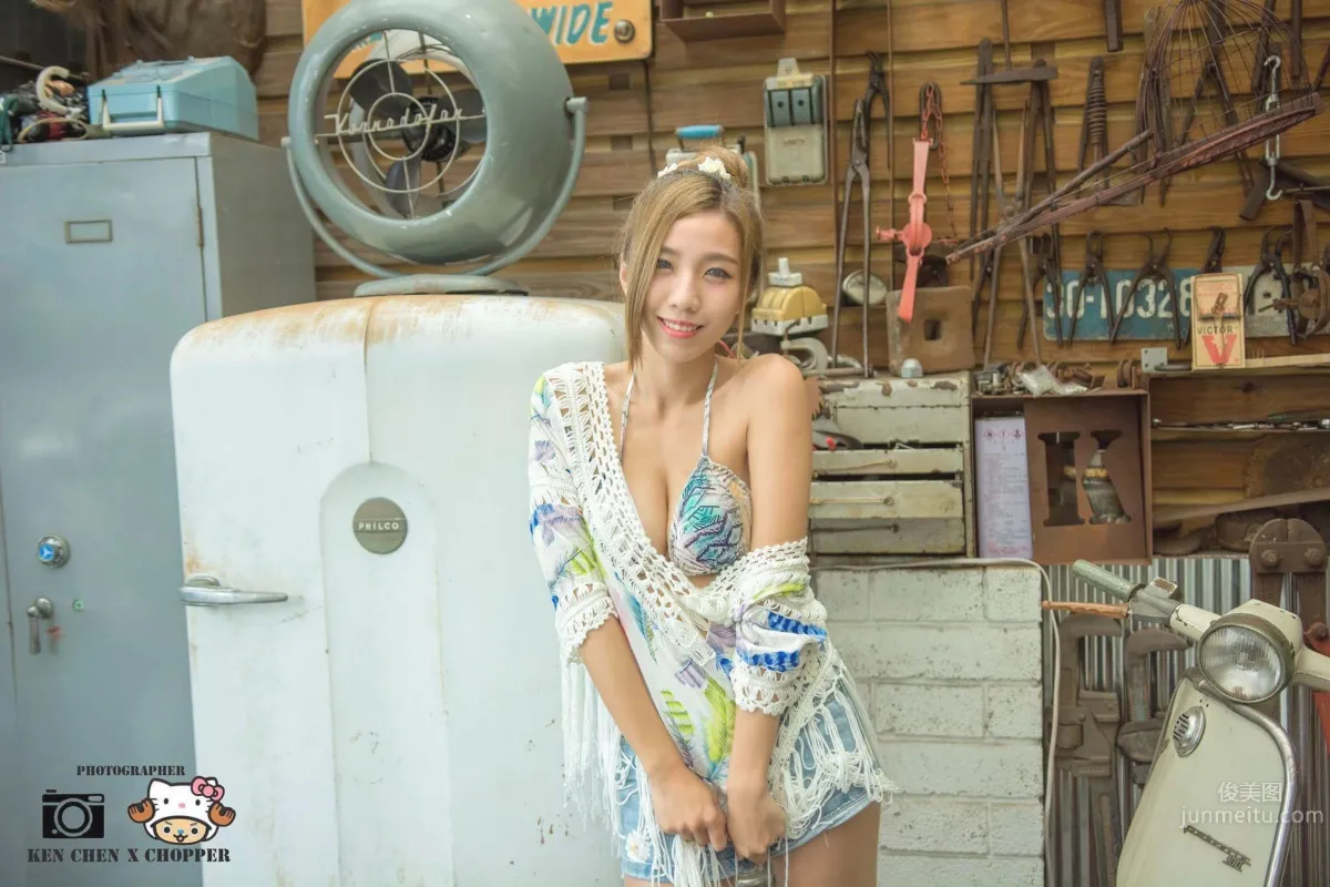 张宇婷- 人气美女沙滩比基尼合辑_33