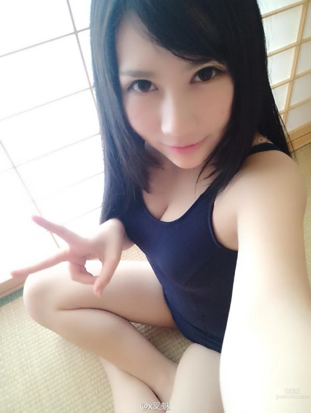 x叉魅- 大胸妹微博私房照 21