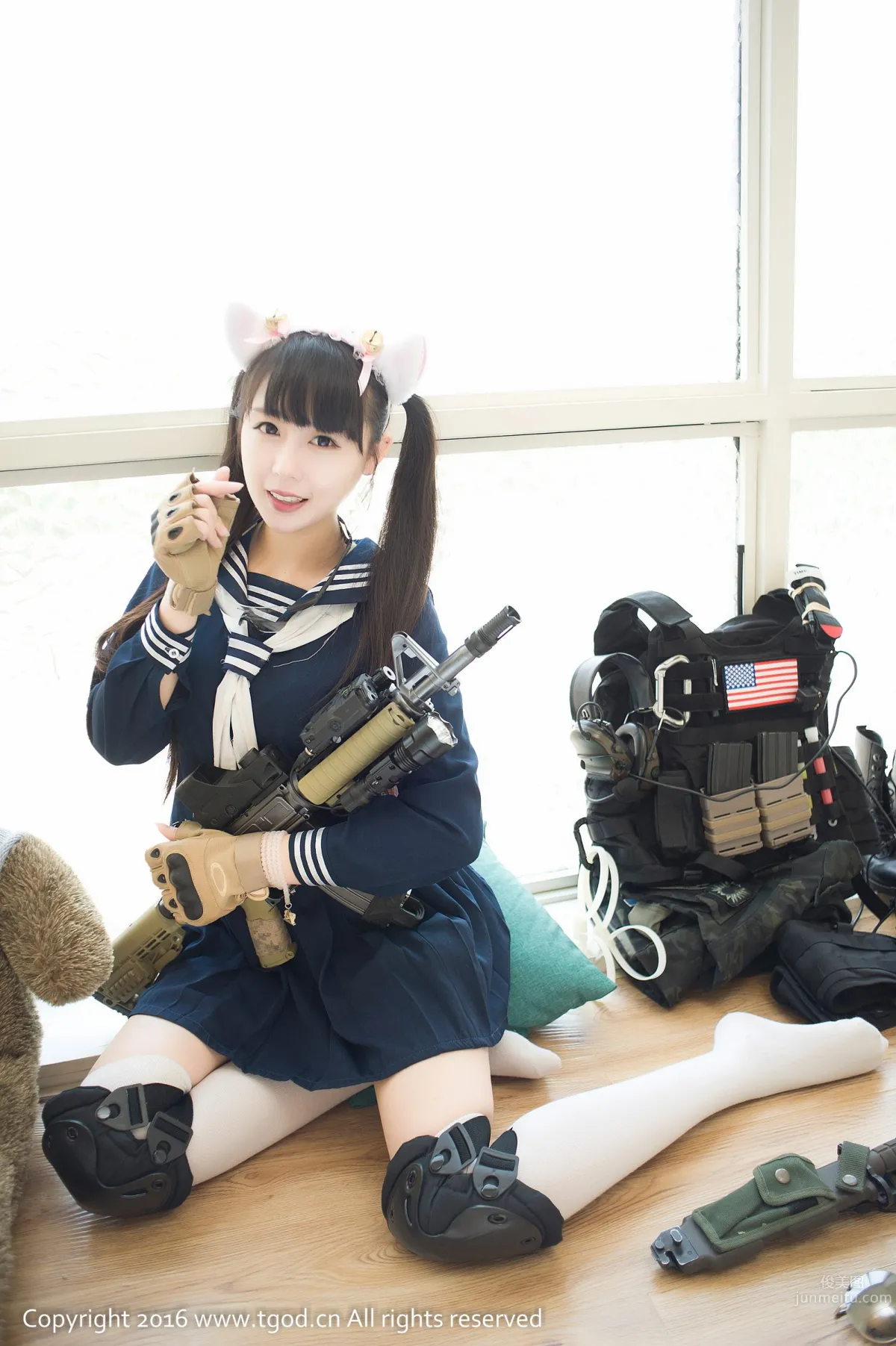 伊伊EvaBarbie- [TGOD推女神] 童顔的兒童節 ~ 18