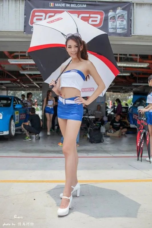 林思嘉Revy- 好美豔的高挑性感車模 3