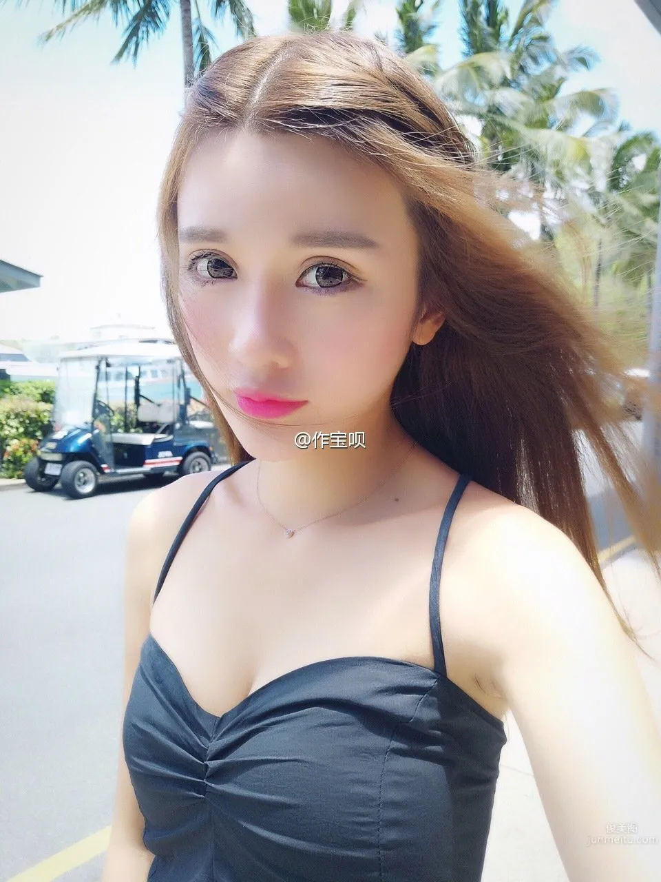 郏桢- 大眼妹子清新比基尼美圖 15
