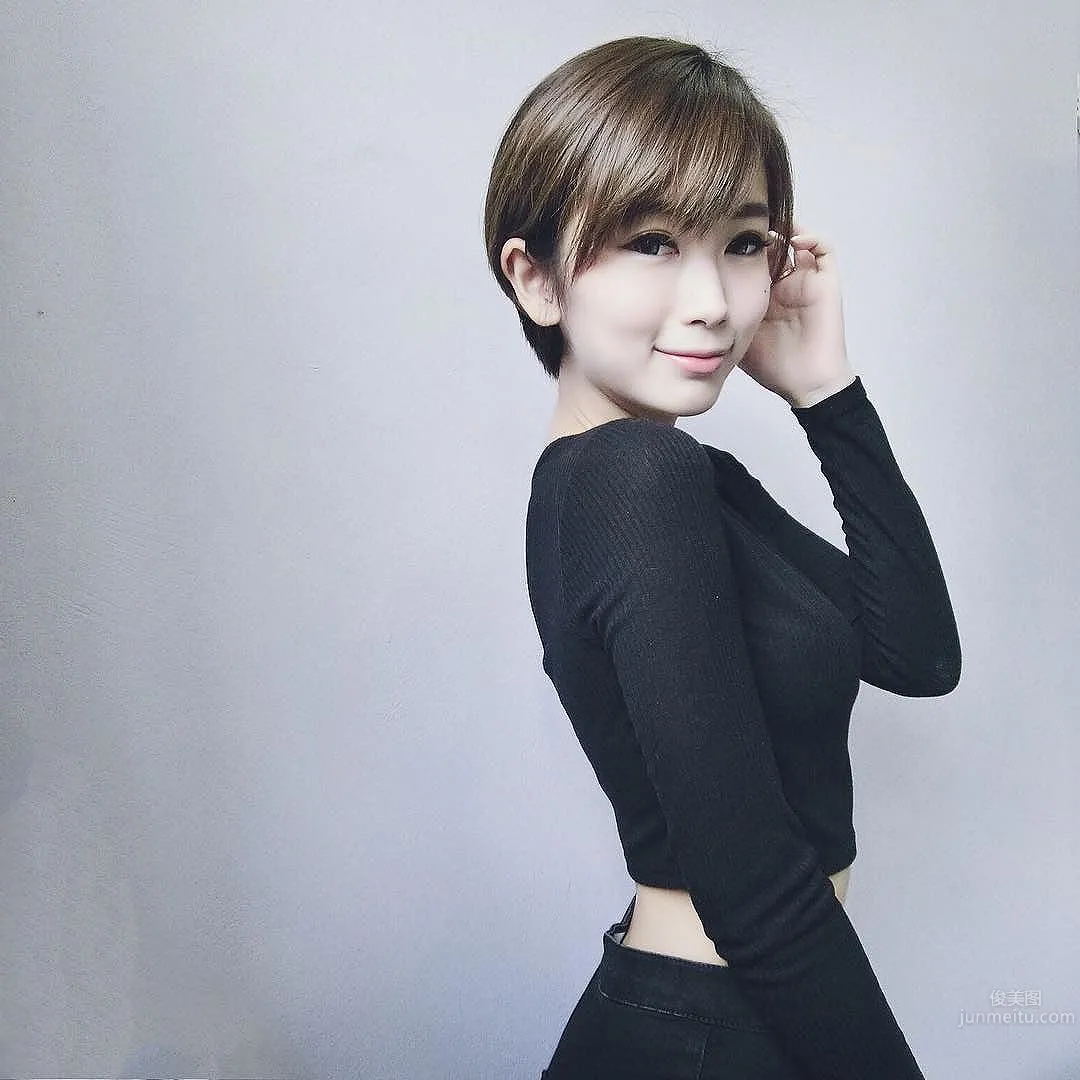 陈倩菁(Tan Qian Jing)- 马来西亚短发神正妹_20