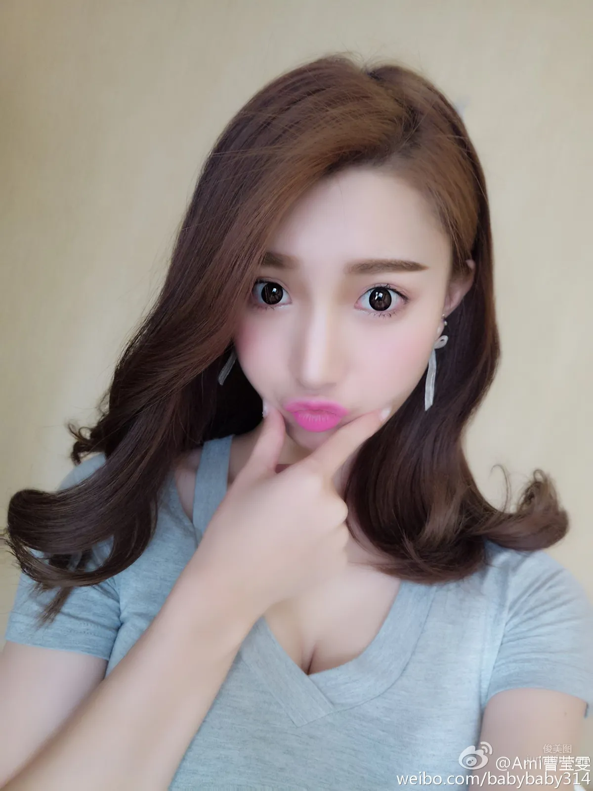 曹莹雯Ami- 微博私房美图_1