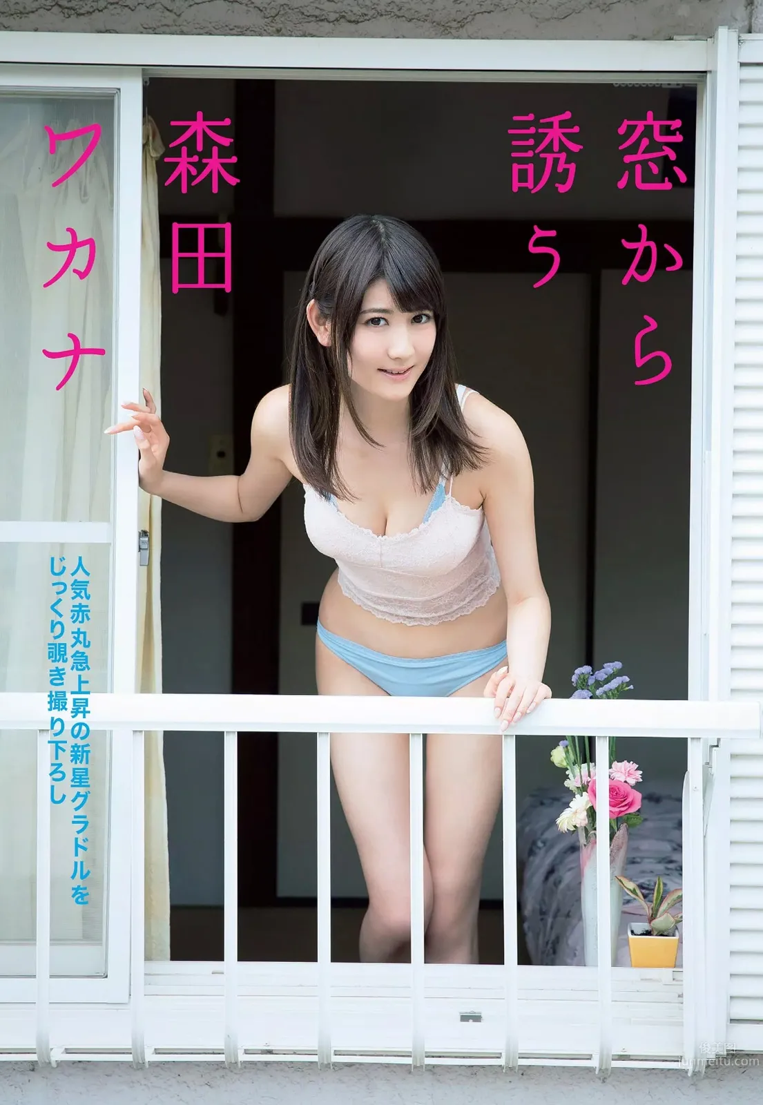森田ワカナ- 仿佛人偶一樣可愛的寫真新人 1