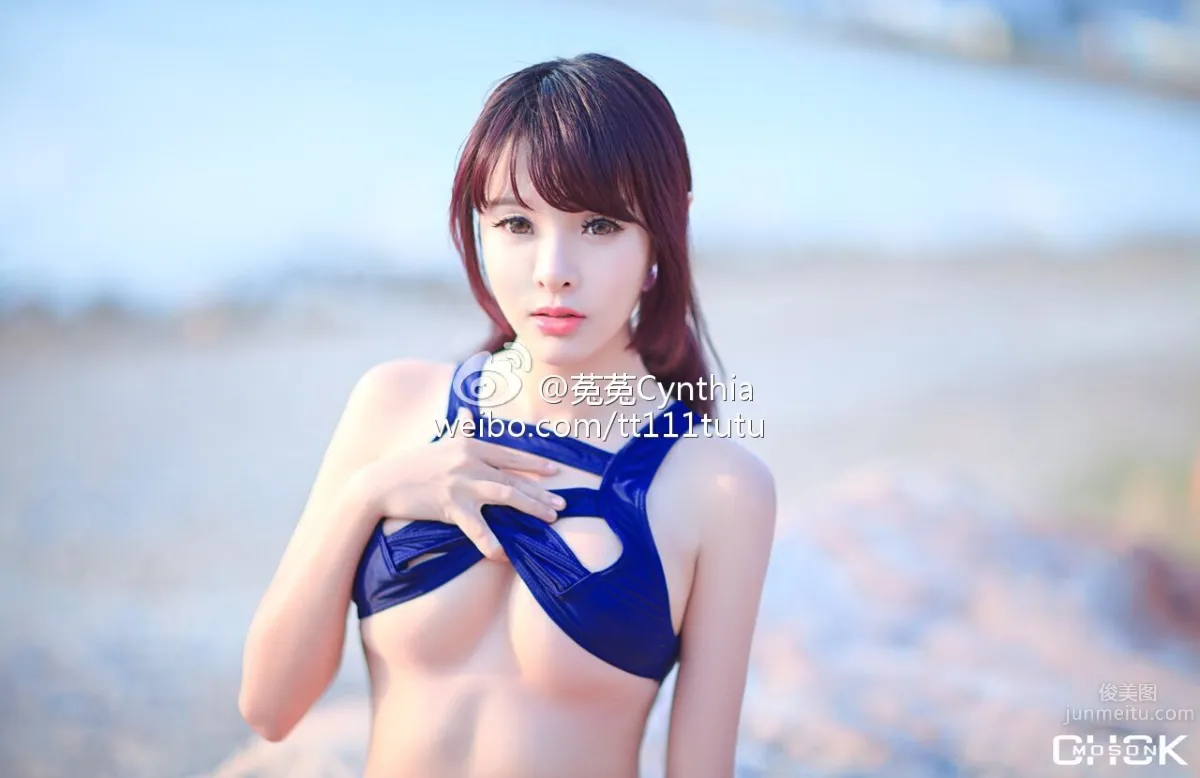 菟菟Cynthia- 大眼妹子性感大尺度寫真 16