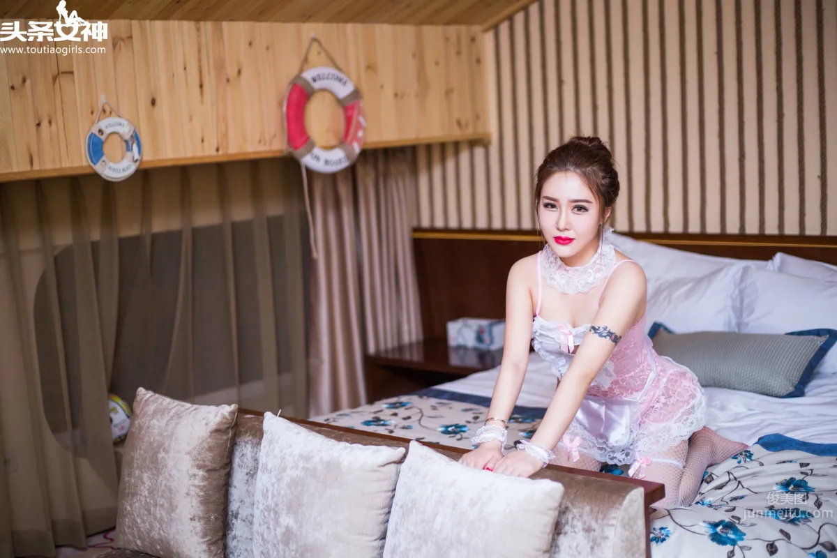 佑熙- [TouTiao头条女神] 2016-10-01 粉嫩小女仆_6